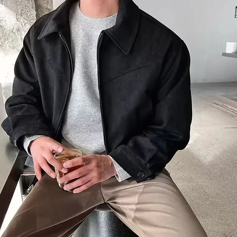 Campera Masculina Casual Vintage
