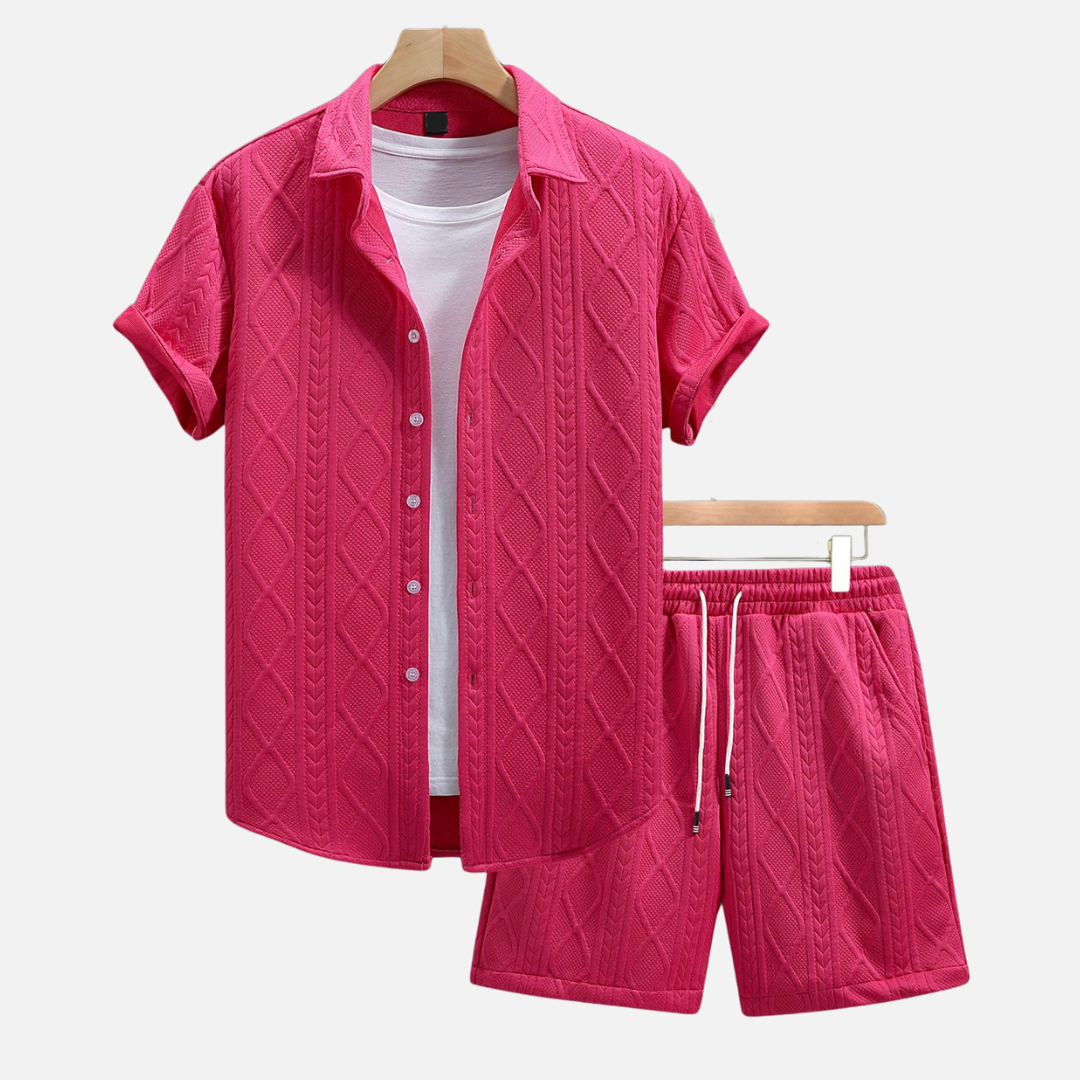 Avero AV45 – Conjunto Remera y Short para Hombre