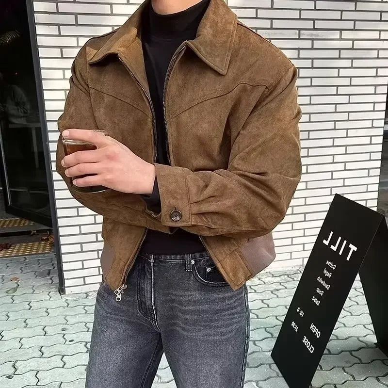 Campera Masculina Casual Vintage