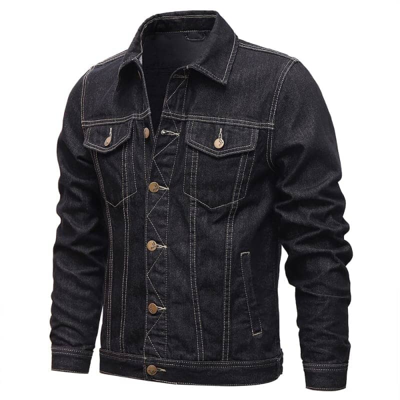 Campera de Jean Slim para Hombre