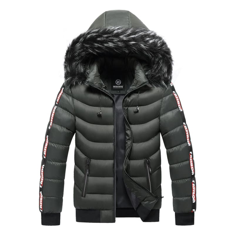 Campera Puffer Masculina con Capucha Forrada – Abrigá tu Estilo con Personalidad