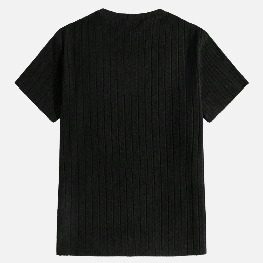 Avero AV16 – Pack x3 Remeras Texturadas para Hombre