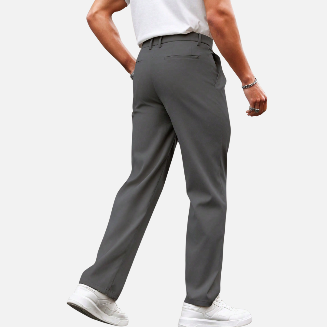 Avero AV375 – Pantalón de Vestir Entallado para Hombre