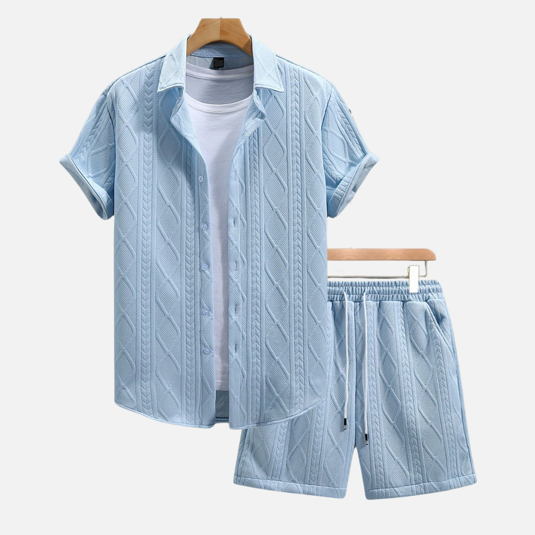 Avero AV45 – Conjunto Remera y Short para Hombre