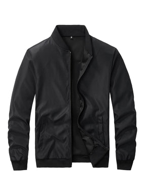Campera Masculina Deportiva de Cuero – Estilo Atemporal y Versatilidad