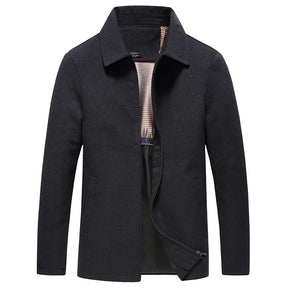 Campera Masculina de Poliéster Convencional