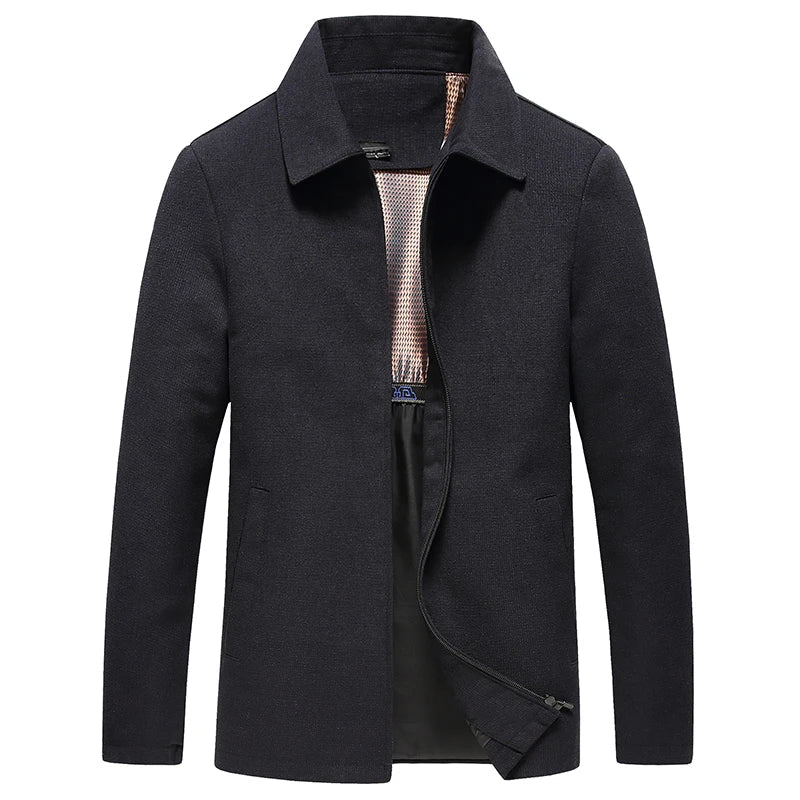 Campera Masculina de Poliéster Convencional