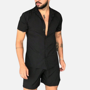 Avero AV102 – Conjunto Camisa y Short para Hombre