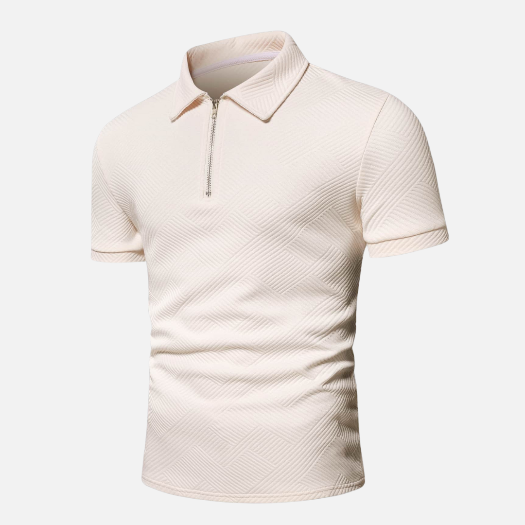 Avero AV17 – Polo con Cierre 1/4 para Hombre