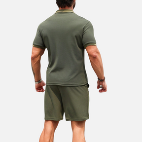 Avero AV24 – Conjunto Polo y Short para Hombre
