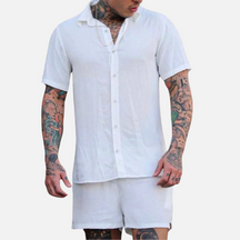 Avero AV102 – Conjunto Camisa y Short para Hombre