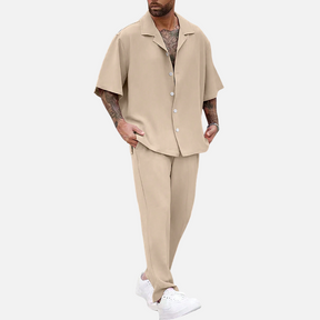 Avero AV15 – Conjunto Camisa y Pantalón para Hombre