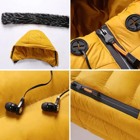 Campera Puffer Masculina con Capucha Forrada – Abrigá tu Estilo con Personalidad