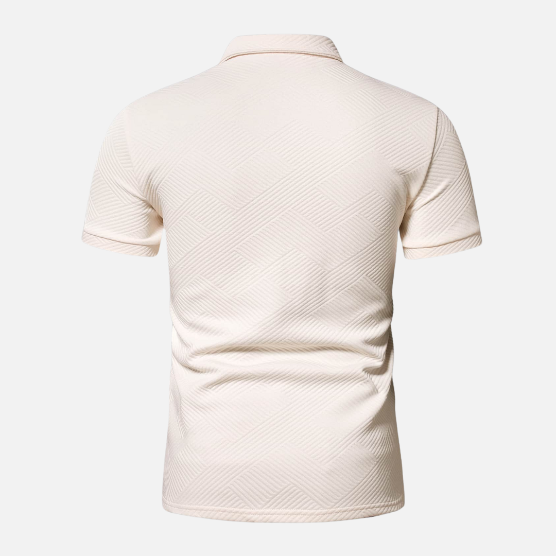 Avero AV17 – Polo con Cierre 1/4 para Hombre