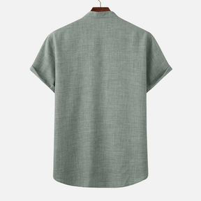 Avero AV13 – Camisa Casual con Escote en V para Hombre
