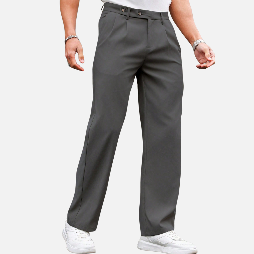 Avero AV375 – Pantalón de Vestir Entallado para Hombre