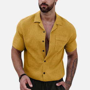 Avero AV64 Men’s Short-Sleeve Shirt with Front Pockets
