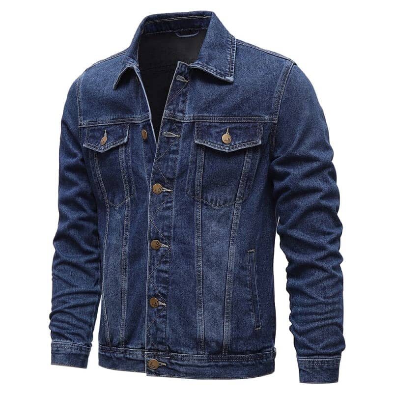 Campera de Jean Slim para Hombre
