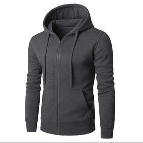 Buzo Masculino con Cierre Slim