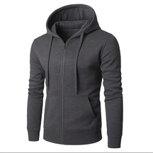 Buzo Masculino con Cierre Slim