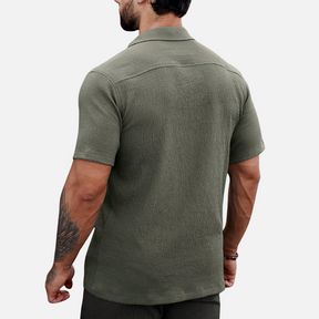 Avero AV64 Men’s Short-Sleeve Shirt with Front Pockets