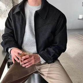 Campera Masculina Casual Vintage