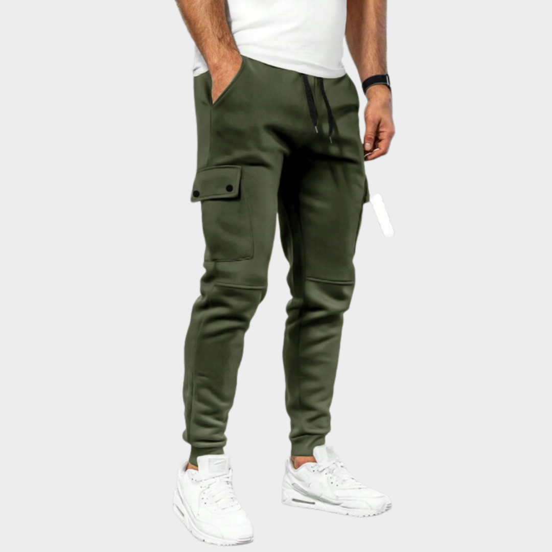 Pantalón Jogger de Hombre de Moletón Avero AV382