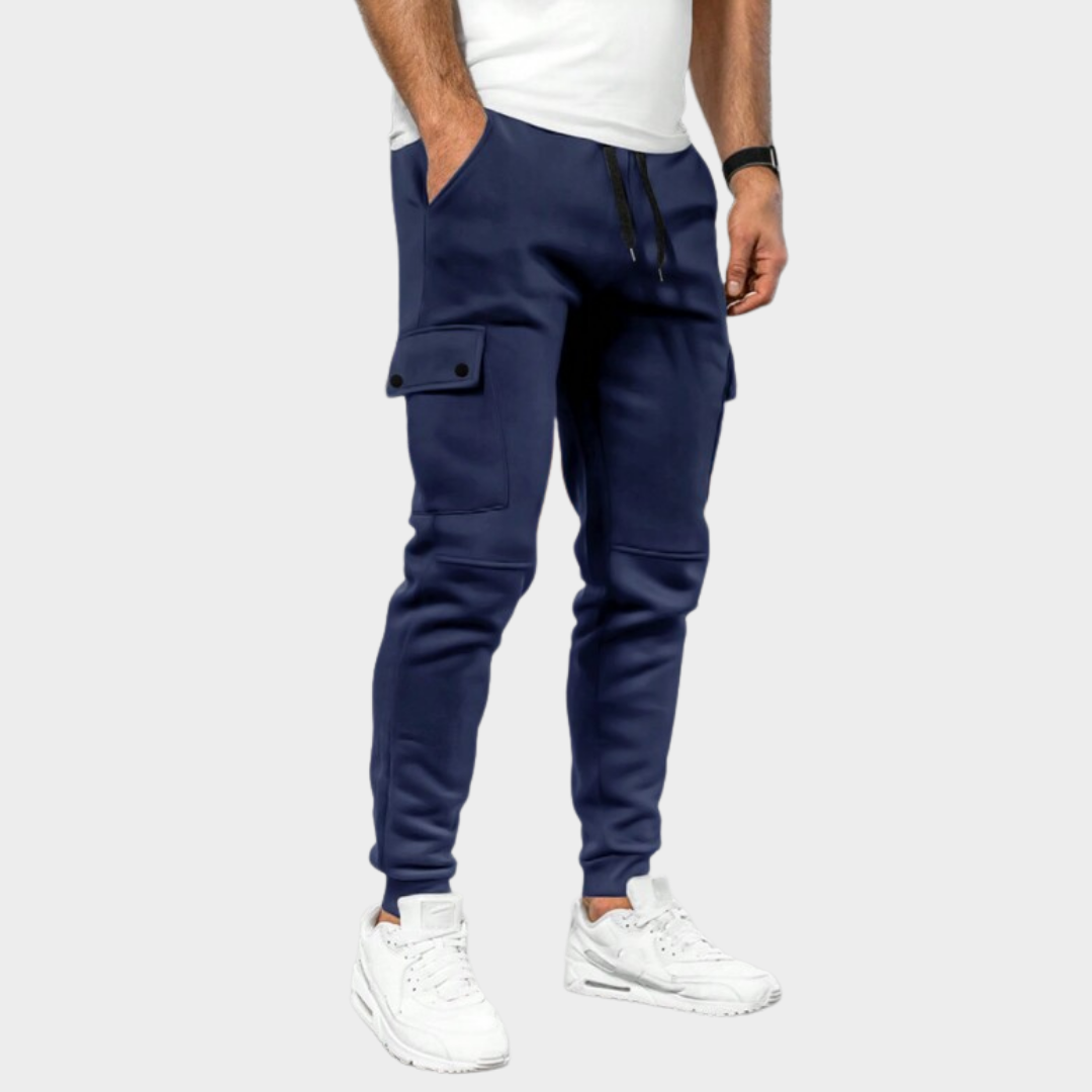 Pantalón Jogger de Hombre de Moletón Avero AV382