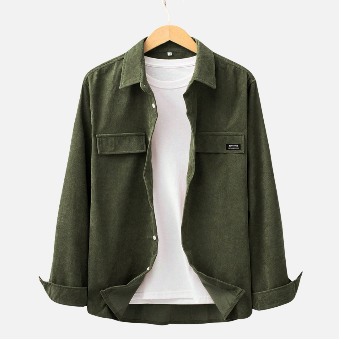 Avero AV85 – Camisa Casual de Manga Larga para Hombre