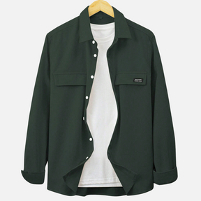 Avero AV85 – Camisa Casual de Manga Larga para Hombre