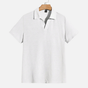 Avero AV23 – Polo Tejido Waffle para Hombre