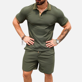 Avero AV24 – Conjunto Polo y Short para Hombre
