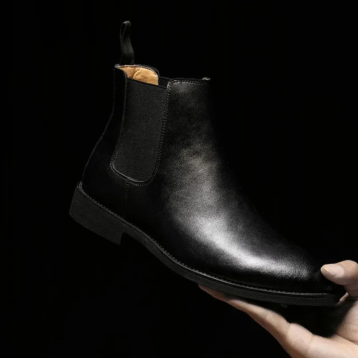 Avero AV249 – Botas Chelsea de Cuero para Hombre