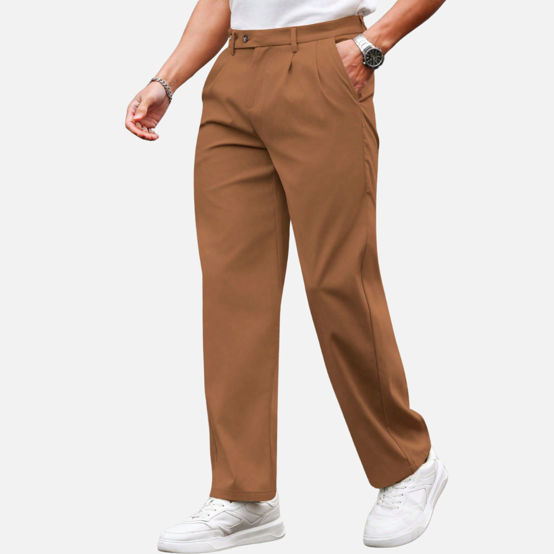 Avero AV375 – Pantalón de Vestir Entallado para Hombre