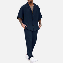Avero AV15 – Conjunto Camisa y Pantalón para Hombre