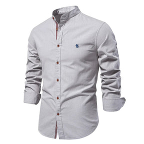 Camisa Social de Hombre Manga Larga