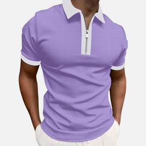Avero AV90 – Polo con Cierre 1/4 para Hombre