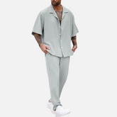Avero AV15 – Conjunto Camisa y Pantalón para Hombre