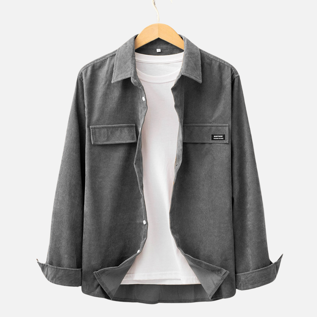 Avero AV85 – Camisa Casual de Manga Larga para Hombre