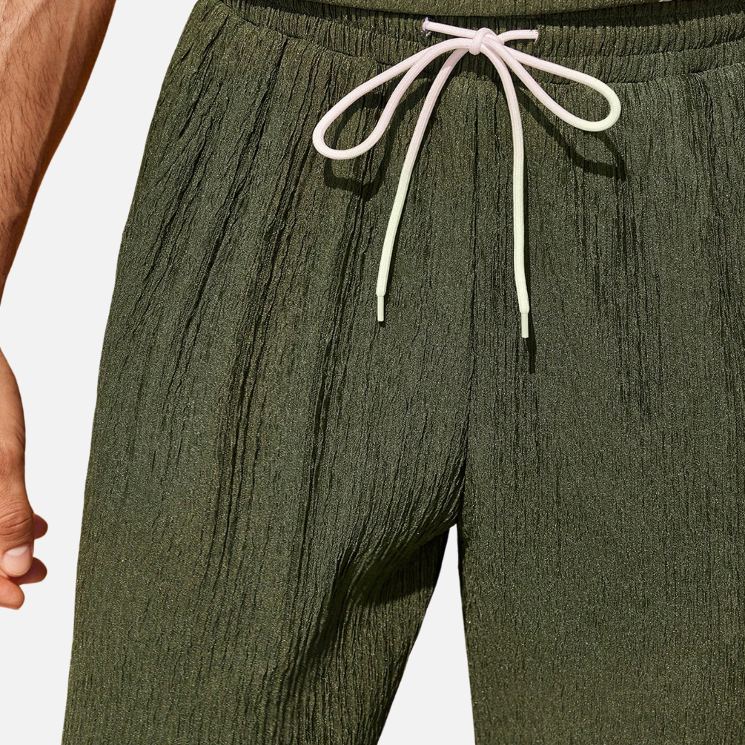 Avero AV30 Conjunto de Remera y Pantalón Corto para Hombre