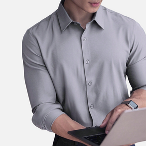 Avero AV83 – Camisa Formal de Manga Larga para Hombre
