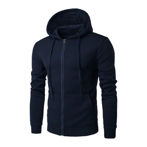 Buzo Masculino con Cierre Slim