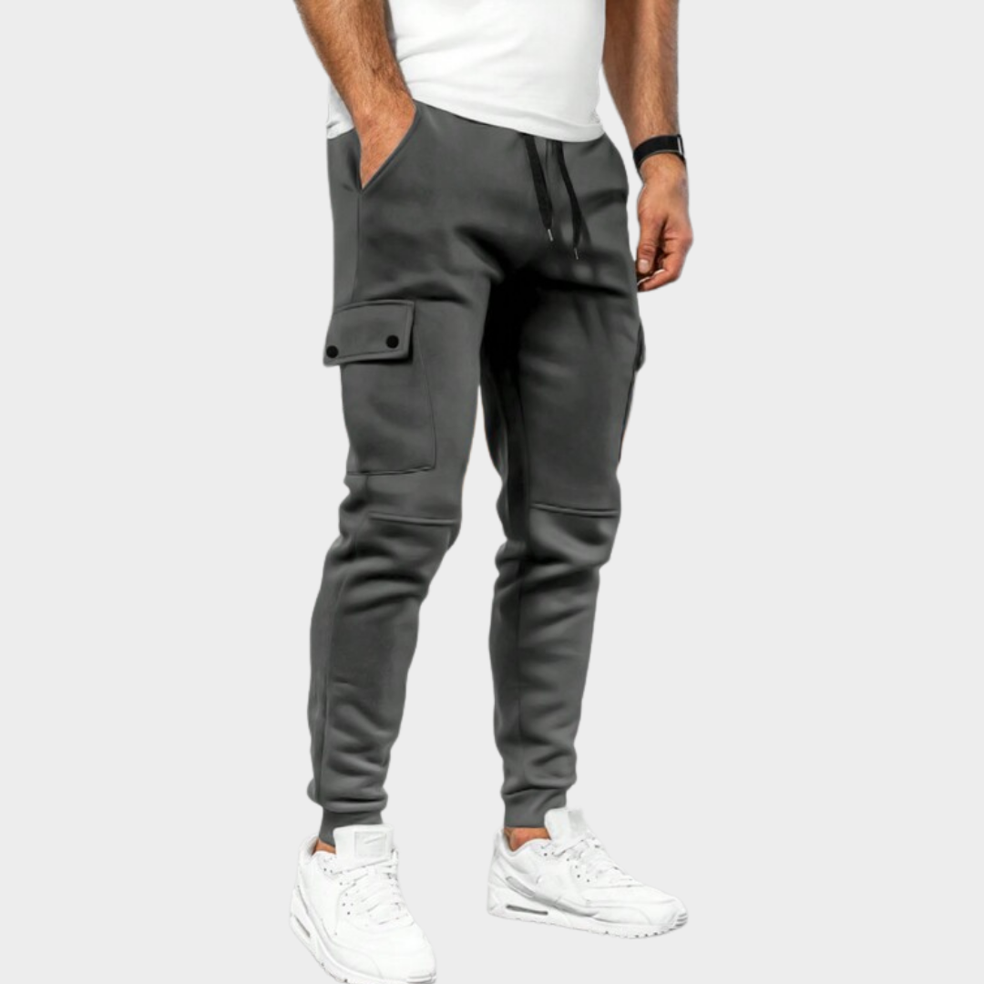 Pantalón Jogger de Hombre de Moletón Avero AV382