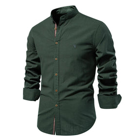 Camisa Social de Hombre Manga Larga
