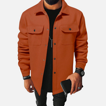 Campera Masculina Abotonada – Estilo Clásico con Toque Contemporáneo