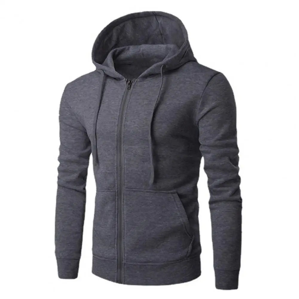 Buzo Masculino con Cierre Slim