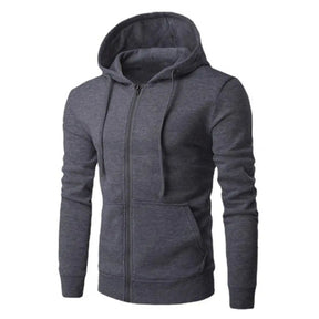 Buzo Masculino con Cierre Slim
