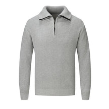 Suéter Masculino con Cuello y Cierre