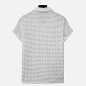 Avero AV63 – Camisa de Manga Corta Abotonada para Hombre