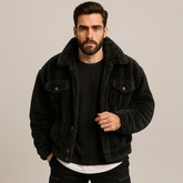 Campera de Terciopelo para Hombre – Elegancia y Estilo de Invierno